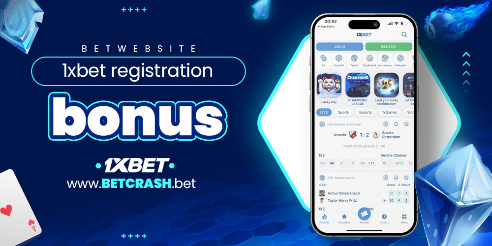 1xbet registration bonus