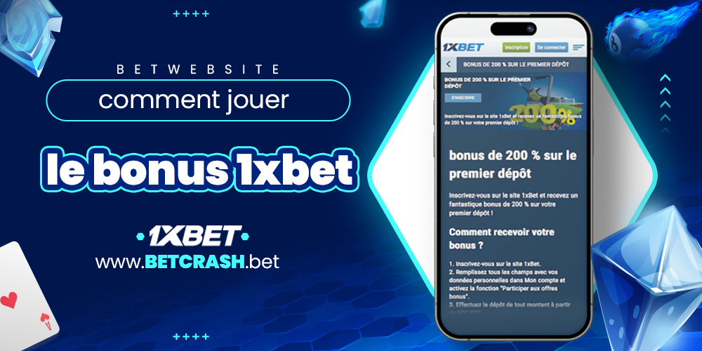 comment jouer bonus 1xbet